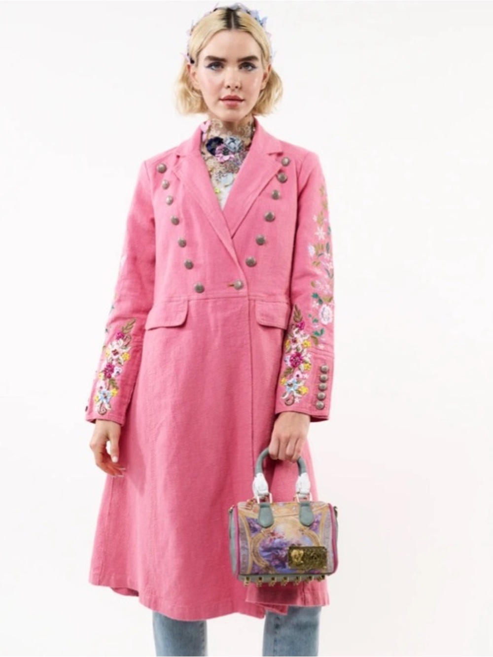 NWT Aratta Silent Journey- Pink City Coat